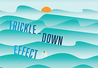 Trickle-down effect
